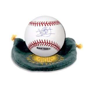  Jordan Schafer Autographed Baseball (UDA): Sports 