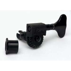  Schaller Lite Weight 1/2 Cover Gear Bass Key 4L Black 