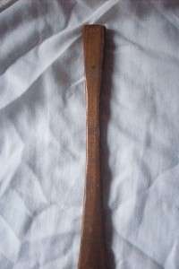 Old Miniature Souvenir Canoe Paddle w/ Indian Decal   Revere Beach MA 