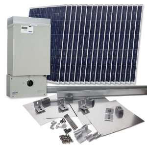 Solar GS 3680 KIT Residential 3,680 Watt Grid Tied Solar Power System 
