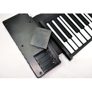 New 61 Keys Rolls Up Soft Electronic Music Keyboard Piano 