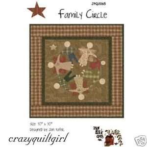  FAMILY CIRCLE Quilt Pattern: Arts, Crafts & Sewing