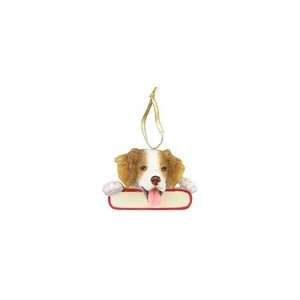  Brittany Spaniel Dog Christmas Ornament: Everything Else