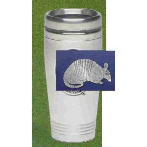  Armadillo Stainless Steel Thermal Drink Mug: Home 