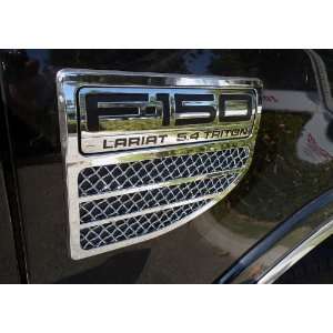  FORD F 150 Round Style/Chrome Mesh Screen 04 08 Insert 