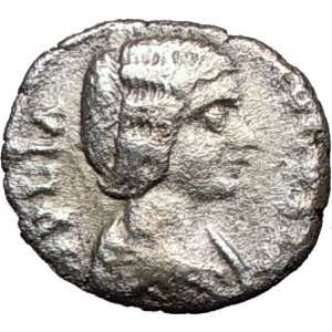 JULIA DOMNA 196AD Ancient Silver Authentic Roman Coin VENUS Beauty 