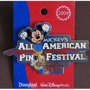  Disney Mickeys All American Pin Festival: Summer Games 