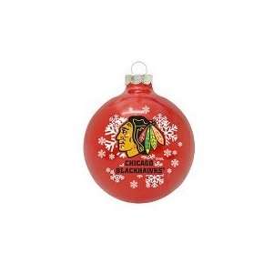 Chicago Blackhawks Christmas Ornament