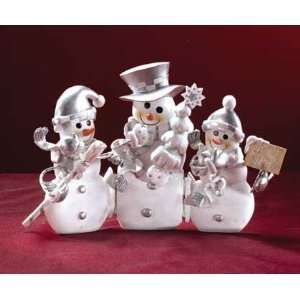  Snowman Figurines Christmas Decoration