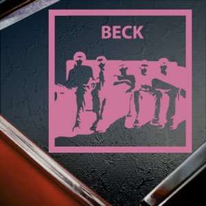  BECK Mongolian Chop Squad Pink Decal Anime Window Pink 
