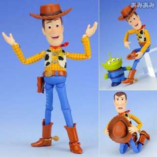   Revoltech Disney Pixar Collection 005 Toy Story Woody & Alien Figure