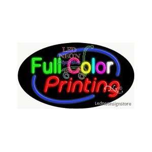 Full Color Printing Neon Sign 17 inch tall x 30 inch wide x 3.50 inch 