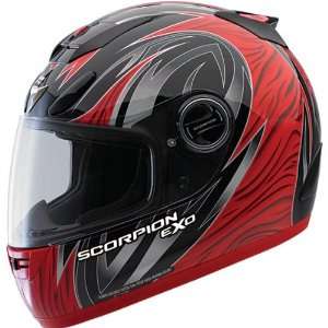  Scorpion EXO 700 Predator Helmet   Small/Red: Automotive
