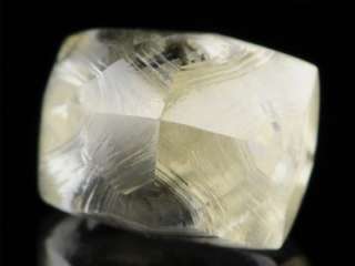 11ct Slightly Yellow Tinted Gem Quality Dodecahedron Rough Diamond 