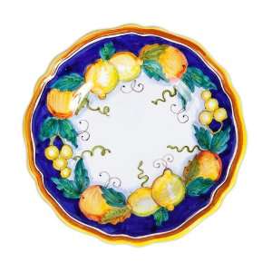  Daphne Italian Ceramic Dinnner Plate From Deruta Kitchen 