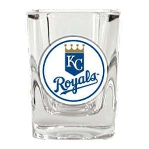  Kansas City Royals Square Shot Glass   2 oz. Sports 