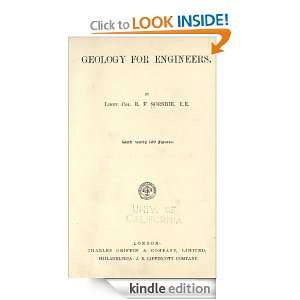 Geology for engineers: Sorsbie Robert Fox:  Kindle Store