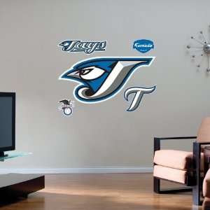   : Toronto Blue Jays Team Logo Fathead Wall Sticker: Sports & Outdoors