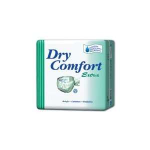 Dry Comfort Extra Briefs for incontinence protection, Medium   12 ea 
