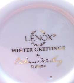 Lenox Winter Greetings Holiday Candy Dish *NIB*  
