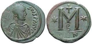 ANASTASIUS I. Æ Follis 35mm. Constantinople mint  
