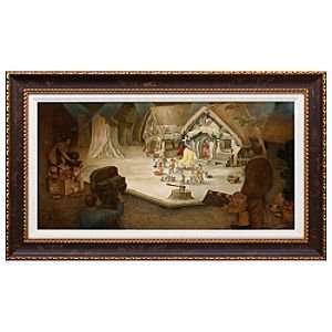   is Born Snow White Giclee on Canvas by Mike Kupka