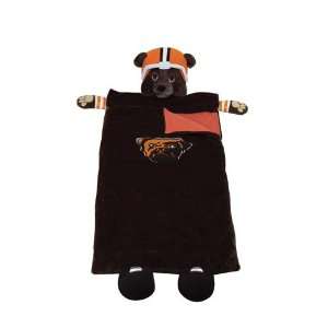   Browns NFL Plush Team Mascot Sleeping Bag (72) 