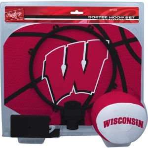  Wisconsin Badgers Slam Dunk Hoop Set