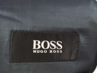 BOSS HUGO BOSS Mens Navy Wool Blazer Jacket Coat Sz 26  
