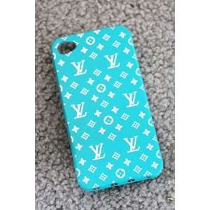   Plastic Hard Back Case Cover for iPhone 4g Sky Blue 