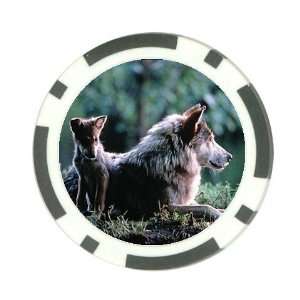  Wolf cub Poker Chip Card Guard Great Gift Idea Everything 