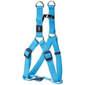   Reflective Snake Medium Dog Step in Harness, Turquoise: Pet Supplies