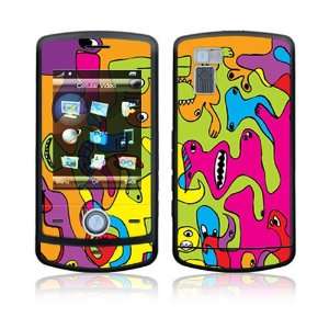    LG Shine CU720 Decal Sticker Skin   Color Monsters 
