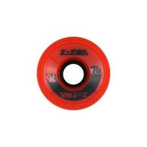 Flex Red Longboard Wheels   69mm 78a (Set of 4)  Sports 