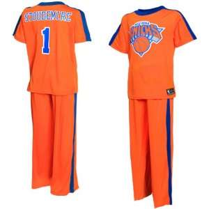  New York Knicks Amare Stoudemire Youth Player Pajama Set 