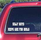 JEEP SILLY BOYS decal sticker car truck windows