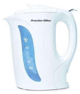 Proctor Silex K2070 Automatic Electric Kettle   White 022333907153 