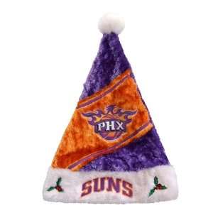 Phoenix Suns NBA Colorblock Himo Plush Santa Hat:  Sports 