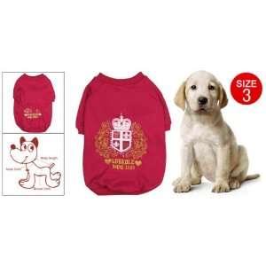  Como Dog Sport Warm Coat Pet Size 3 Clothes Red: Pet 