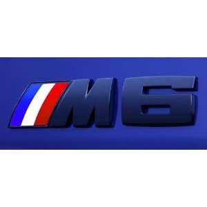   Overlays  For E63 M6 OEM Logo Only  France Flag Colors Automotive