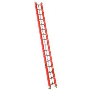   Ladder with Cable Hook and V Rung Attached, 32 Feet, 300 Pound Duty