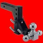 BALL ADJUSTABLE DROP TURN TRAILER TOW 2 HITCH MOUNT