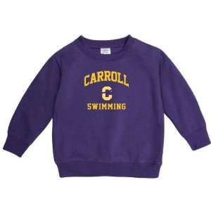 Carroll College Fighting Saints Purple Toddler Swimming 