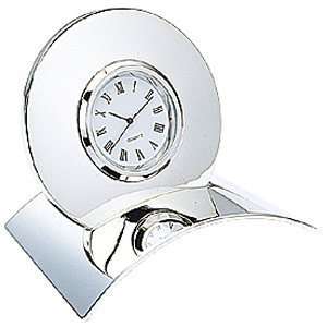  JB Silverware Silver Plated Clock