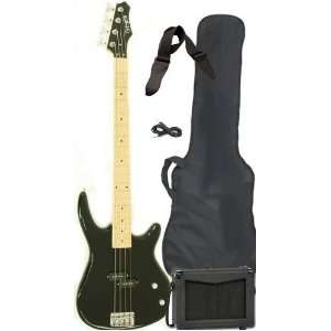   Beginner Pack with Amp Case Strap Black Package: Musical Instruments
