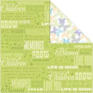  Family Matters Children 12 x 12 Double Sided Cardstock 