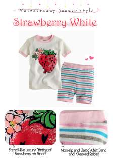 NEW Vaenait Baby Toddler Kids Girl Short Sleeve Sleepwear Set 