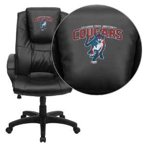  Columbus State University Leather Executive Office Chair 