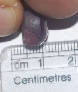 11.90 CT NATURAL UNTREATED FINE PURPLE STAR RUBY{VIDEO}  