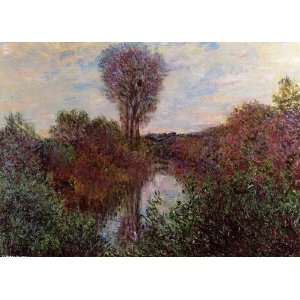   Claude Monet   24 x 18 inches   Small Arm of the Se